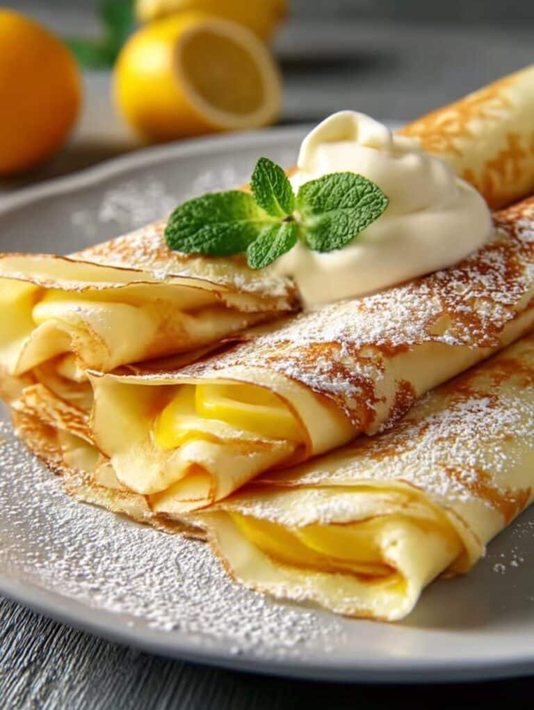 Lemon Crepes