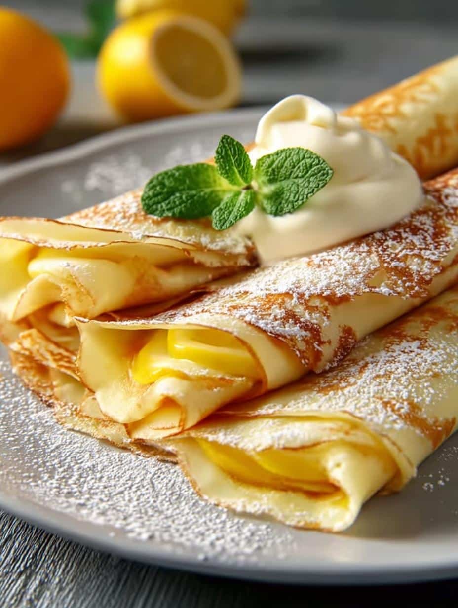 Lemon Crepes