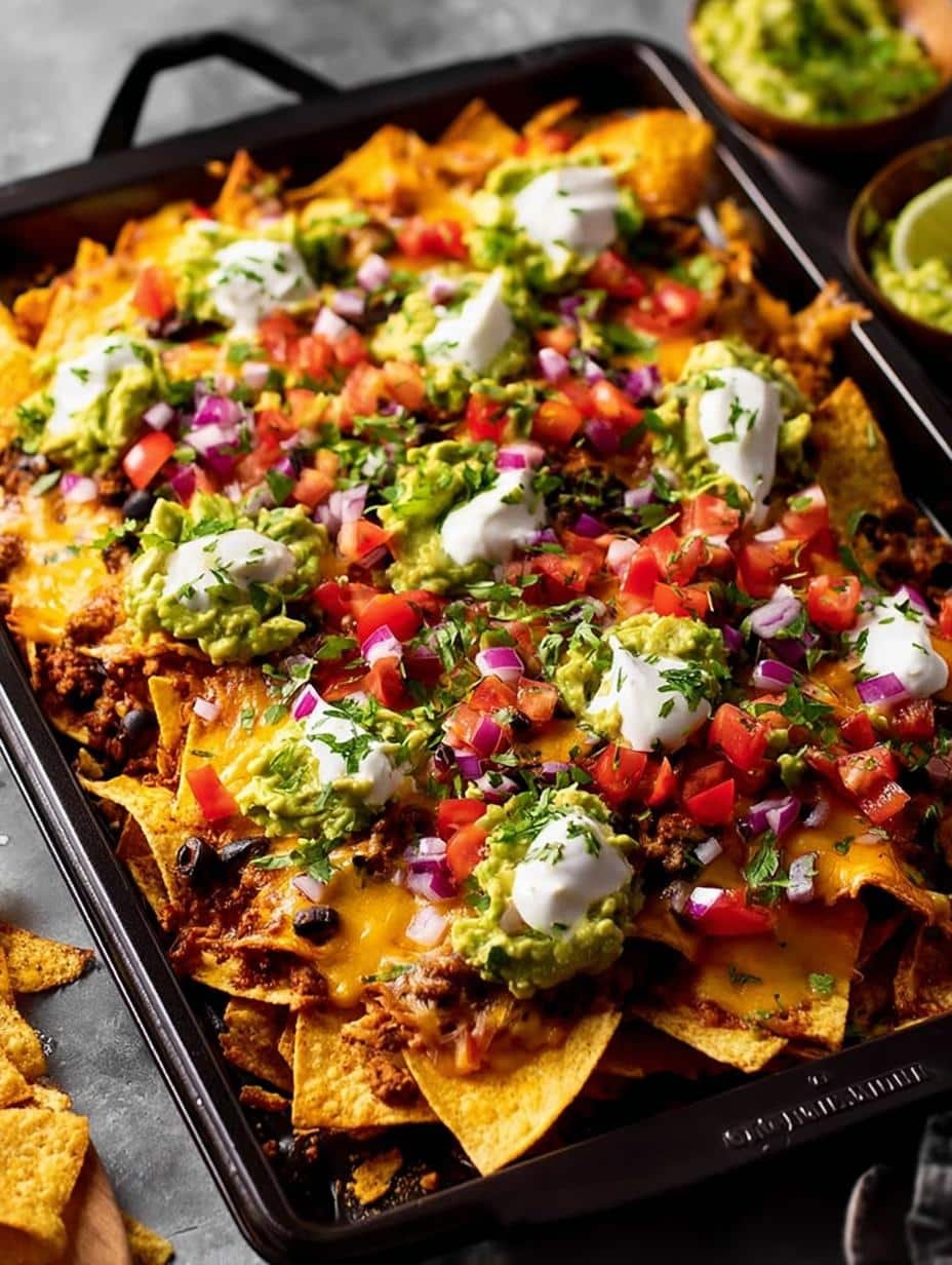 Loaded Sheet Pan Nachos: A Delicious 30-Minute Recipe - Loaded Sheet Pan Nachos - main visual representation
