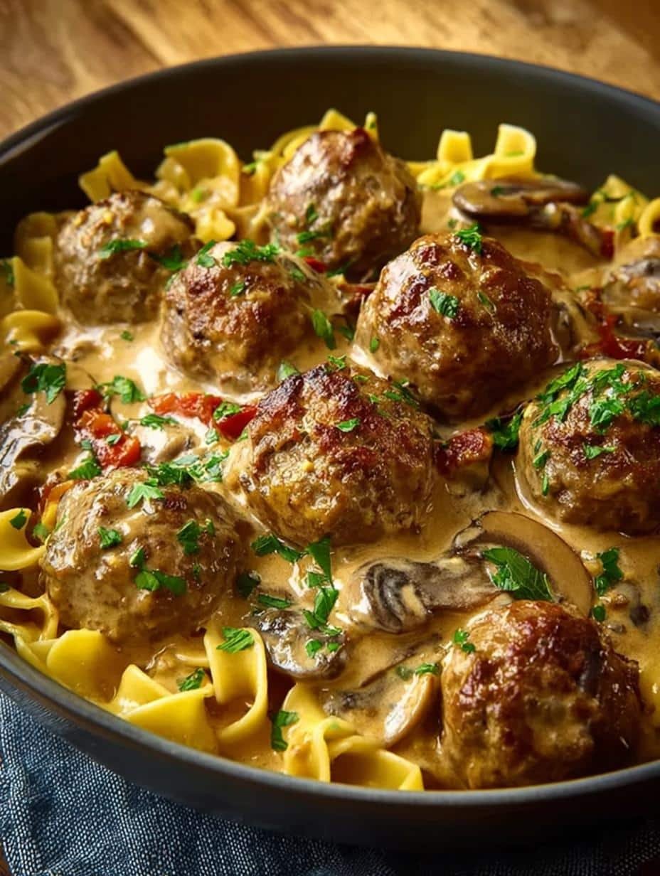 Meatball Stroganoff
