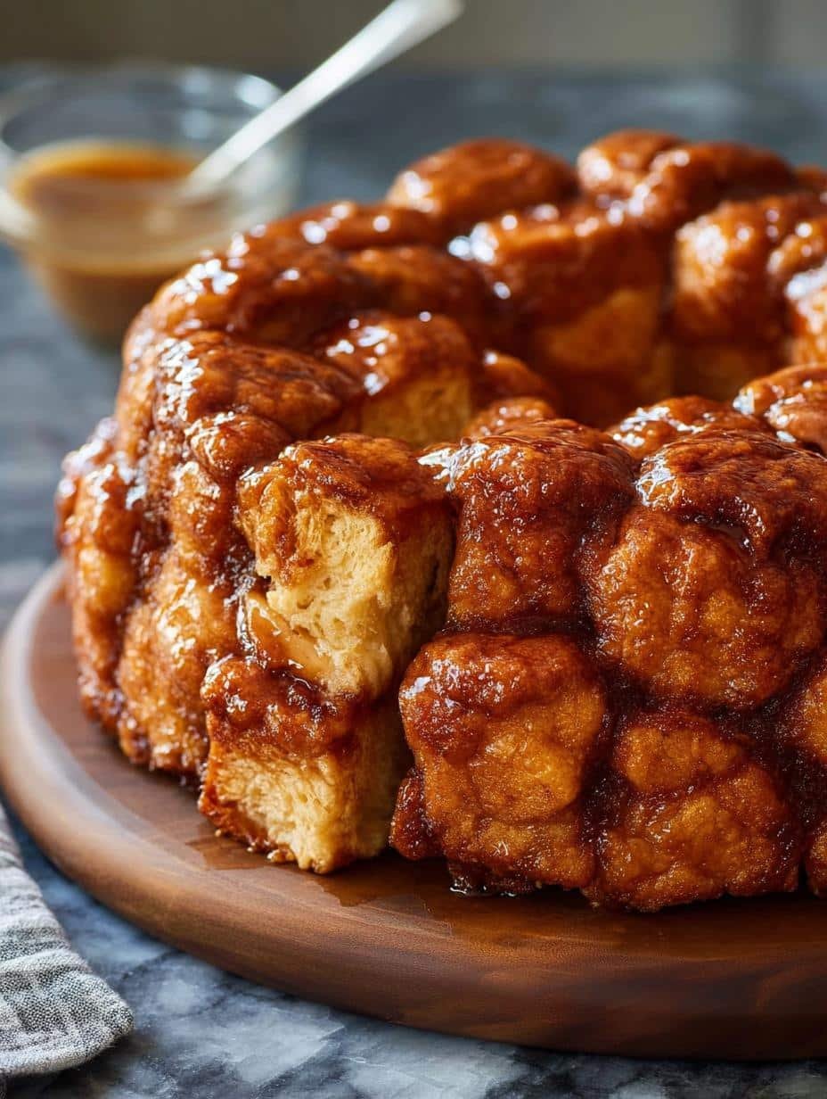 Monkey Bread: 5 Irresistible Ways to Enjoy This Sweet Treat - main visual representation of a golden-brown, gooey Monkey Bread