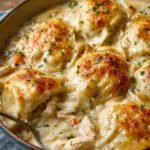 One Pot Chicken Dumplings
