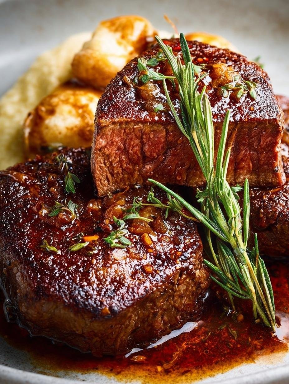 Pan Seared Filet Mignon